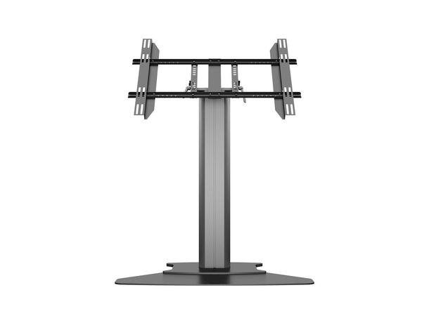 Multibrackets Gulvstativ 110 HD Flip Svart, 60kg, 700x400, 32-55", 0-90° 