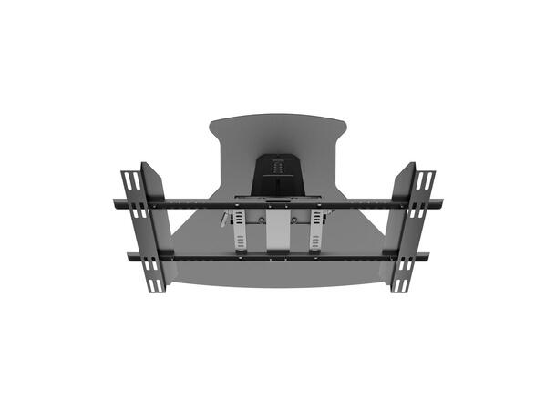 Multibrackets Gulvstativ 110 HD Flip Svart, 60kg, 700x400, 32-55", 0-90° 