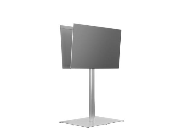 Multibrackets Gulvstativ 180 HD B2B sølv, 75Kg, 800x400, 55-80" 