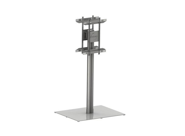 Multibrackets Gulvstativ 180 HD B2B sølv, 75Kg, 800x400, 55-80" 