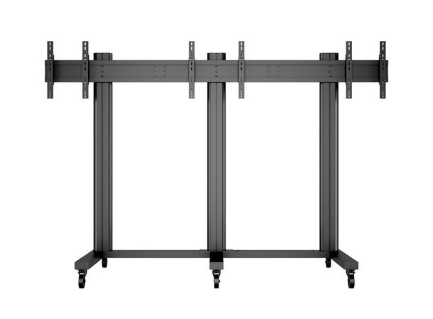 Multibrackets Gulvstativ 3 skjermer 40-55", 800x400, maks 120kg, 