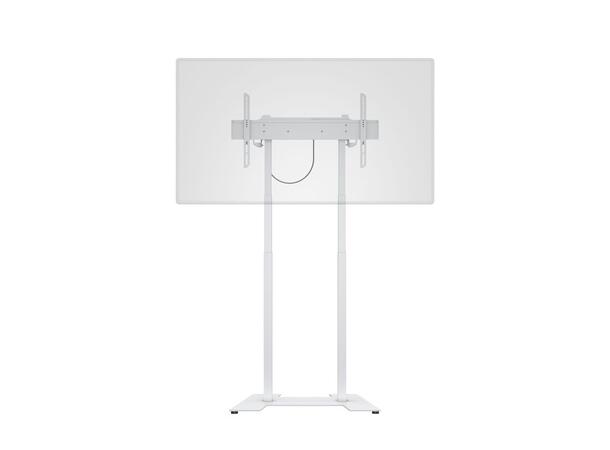 Multibrackets Gulvstativ motorisert 60Kg Hvit, 600x400, 37-90" 