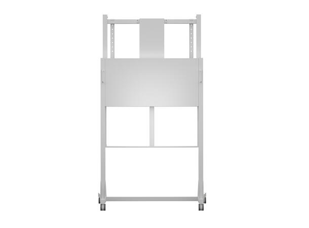Multibrackets Gulvtralle motorisert 160 160Kg 50 cm høydejustering, 42-110",Hvit 