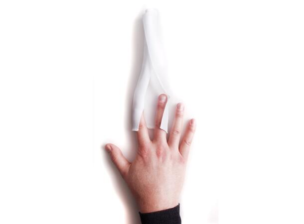 Multibrackets Kabelstrømpe, Gul, 10 mm Selvlukkende, 25 m kartong 