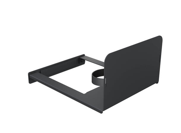 Multibrackets Mediaholder, sort For motoriserte Public Floorstand 