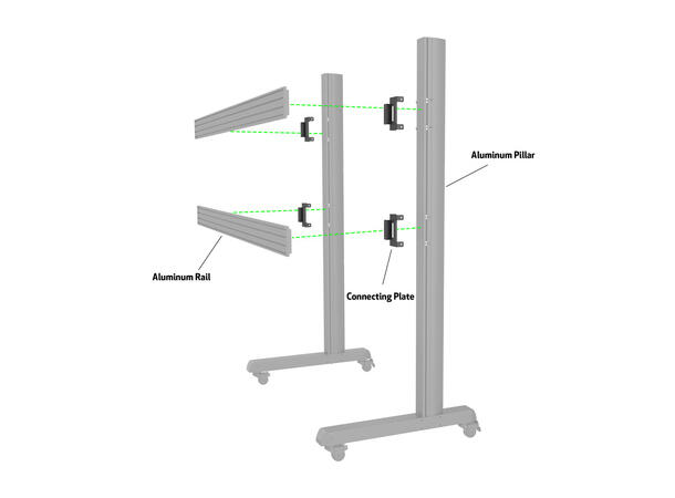Multibrackets Pro Connecting plate 