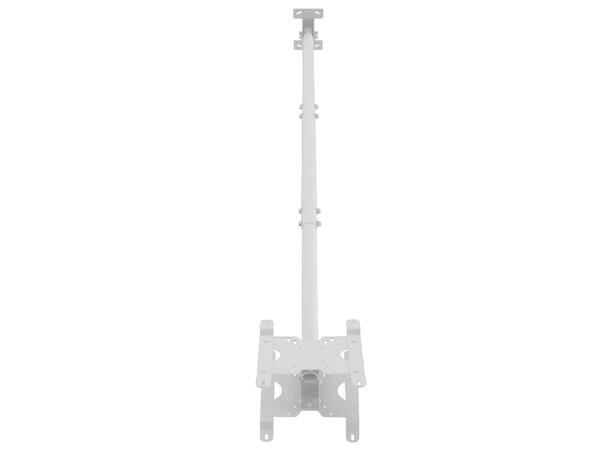Multibrackets Takfeste Small B2B Hvit, 200x200, 14 Kg, 55-150cm, 10-32" 