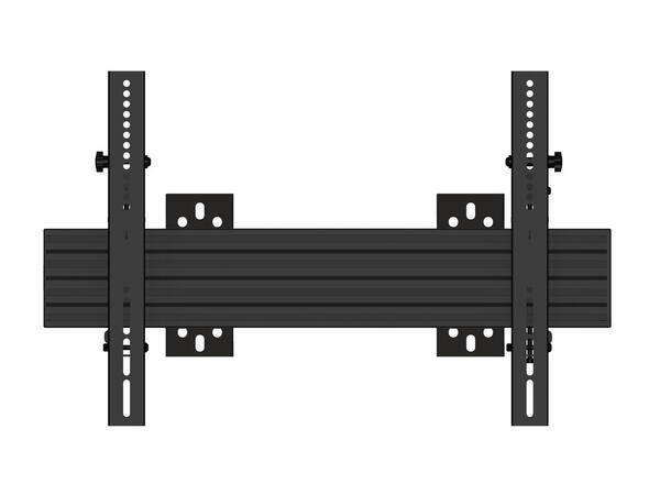Multibrackets Veggfeste PRO MBW1U tilt Vesa 600x400, 30Kg, 40-65”, svart 