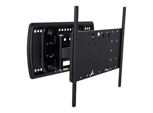 Multibrackets Veggfeste T/T Sort, 400x400, 40kg, 27cm, 26-65" 