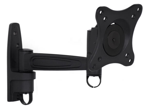 Multibrackets Veggfeste flexarm 360 II Svart, VESA 75 100 200, 15 Kg 