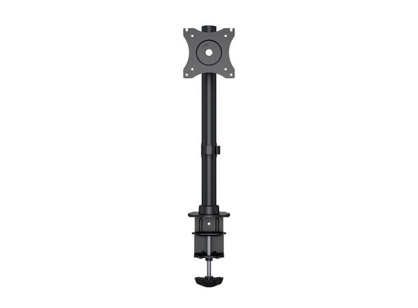 Multibrackets bordstativ Basic Single Svart, 15"-27", 10kg, Vesa 75, 100 
