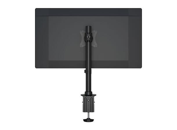 Multibrackets bordstativ Basic Single Svart, 15"-27", 10kg, Vesa 75, 100 