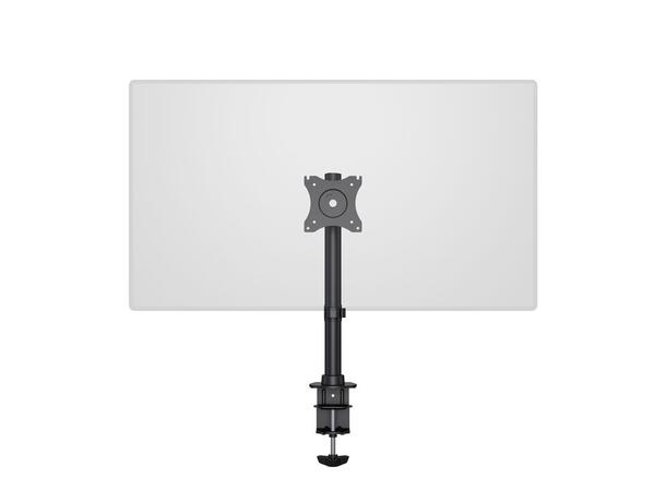 Multibrackets bordstativ Basic Single Svart, 15"-27", 10kg, Vesa 75, 100 