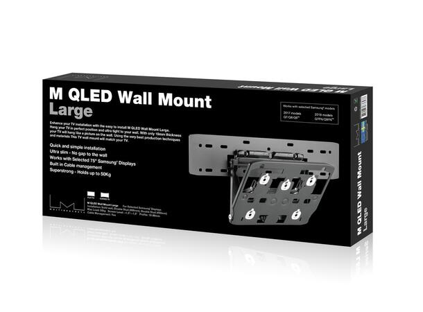Multibrackets veggfeste QLED 7/8/9 For Samsung,Q7/Q8/Q9 - 75" 