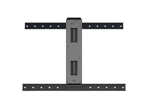 Multibrackets veggfeste flexarm THIN Sort, Maks Vesa 600x400, 30 Kg, 32-55" 