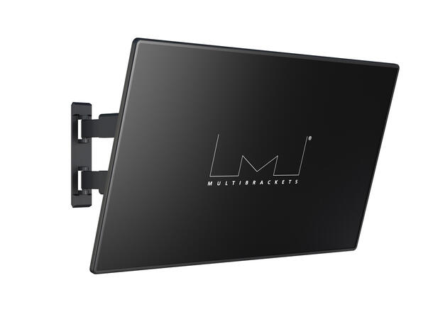 Multibrackets veggfeste flexarm THIN Sort, Maks Vesa 600x400, 30 Kg, 32-55" 