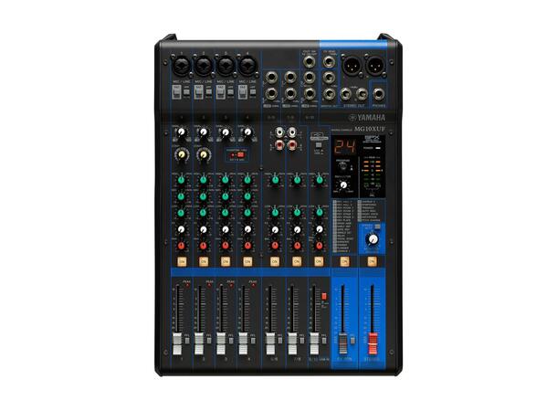 Yamaha MG10XU Analog mikser m/USB 10 kanals mixer 4mic/10 line inkl FX 