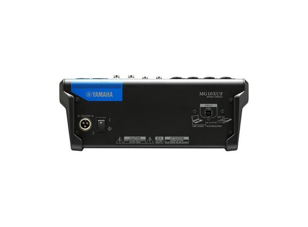Yamaha MG10XU Analog mikser m/USB 10 kanals mixer 4mic/10 line inkl FX 