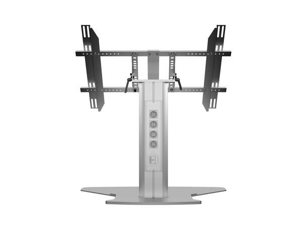 Multibrackets Gulvstativ 80 HD Sølv, 32-55", 700x400, 60Kg 