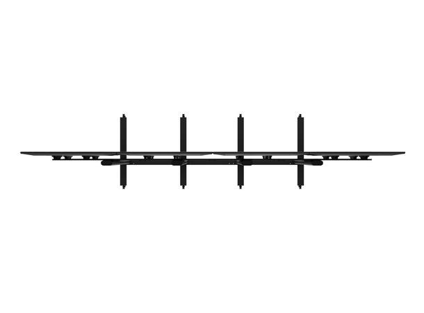 Multibrackets Gulvstativ  8 skjermer 40-55", 800x400, maks 320kg, 