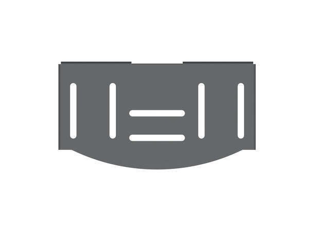 Multibrackets Pro Kamera hylle Svart 