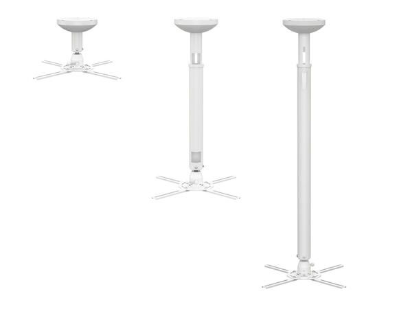Multibrackets Projektor takfeste HD 305-345mm, maks 30Kg, Hvit 