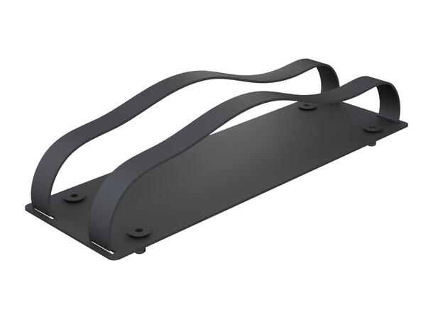 Multibrackets TOP Mediaholder, sort For motoriserte Public Floorstand 