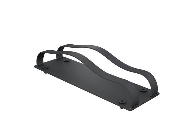 Multibrackets TOP Mediaholder, sort For motoriserte Public Floorstand 