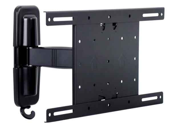 Multibrackets Veggfeste T/T 2 Svart, 400x400, 25 kg, 25,5cm, 32-50" 