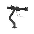 Multibrackets bordstativ gass arm single Sort , VESA 75-100, 10Kg, Duo Crossbar