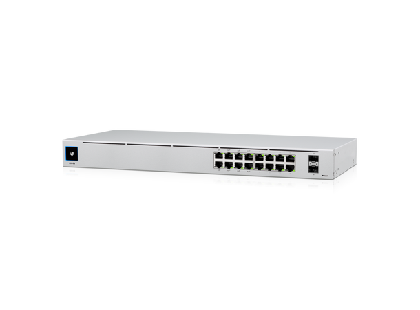Ubiquiti Unifi Switch Gen2 16-Port 16 x RJ45(8xPoE+), 2xSFP, 42W budget