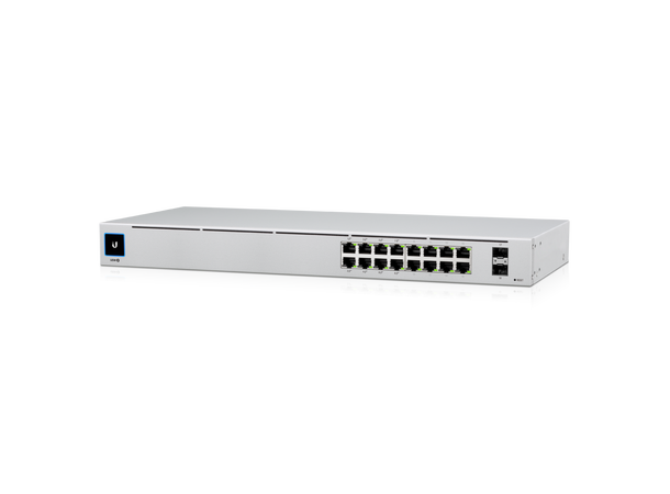 Ubiquiti Unifi Switch Gen2 16-Port 16 x RJ45(8xPoE+), 2xSFP, 42W budget 