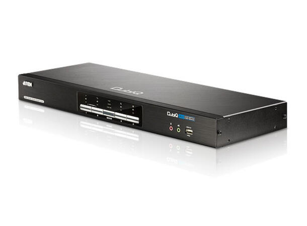 Aten KVM  2-PC 1-Bruker CS1942DP Switch Box, Dual Displayport, USB 3.0