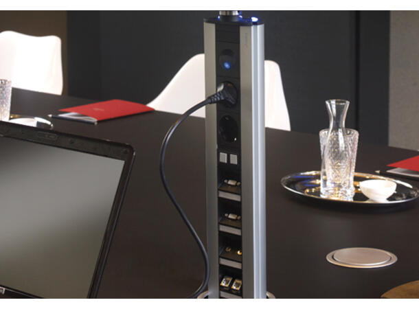 EVOline® Port Hvit | 3x stikk 