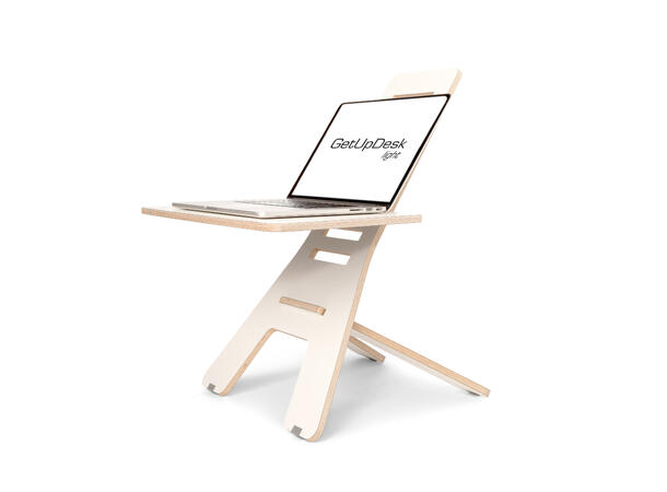 KENSON GetUp Desk Light Bord/stativ for laptopbruk stående 