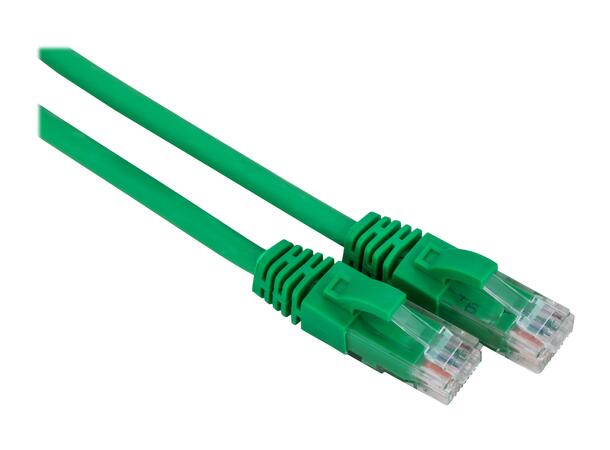 LinkIT Patch U/UTP Cat6 grønn 10m AWG 24/7 | LSZH 