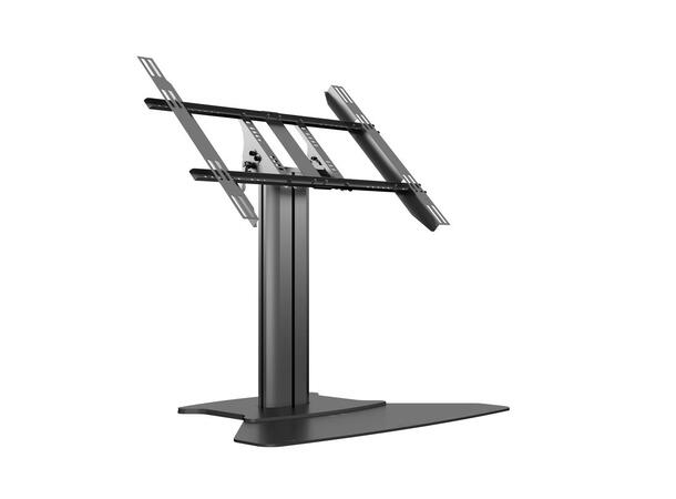 Multibrackets Gulvstativ single 80 HD Svart, 700x400, 60Kg, 80cm 