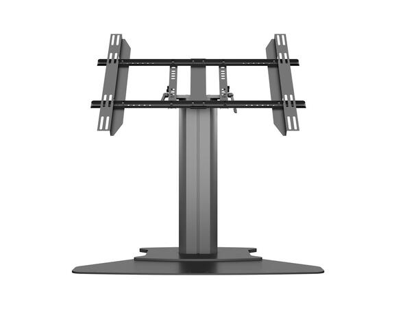 Multibrackets Gulvstativ single 80 HD Svart, 700x400, 60Kg, 80cm 