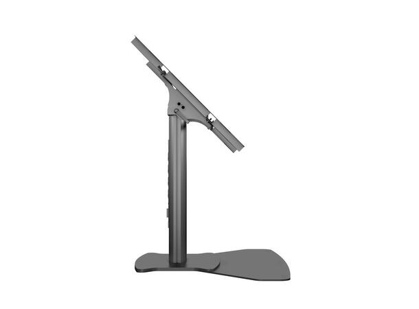 Multibrackets Gulvstativ single 80 HD Svart, 700x400, 60Kg, 80cm 