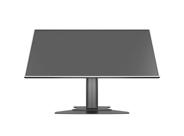 Multibrackets Gulvstativ single 80 HD Svart, 700x400, 60Kg, 80cm 