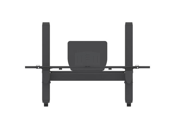 Multibrackets PRO Gulvstativ MBF1U 150 Svart, VESA 1000x600, 90Kg, 65-100" 