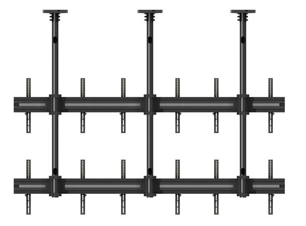 Multibrackets Pro takfeste MBC3X2U 600x400, 180 Kg, 58-315cm, 6 x 40-65"