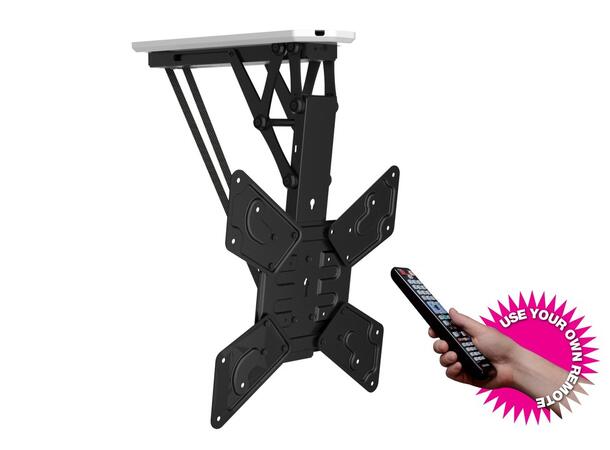 Multibrackets Takfest motorisert 32-55" Maks VESA 400x400, 30Kg 