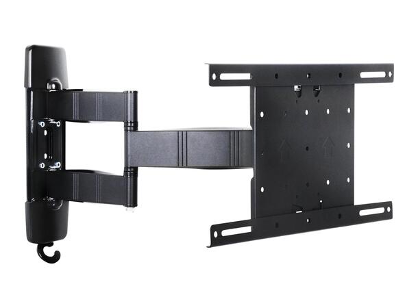 Multibrackets Veggfeste T/T 3 Svart, 400x400, 25kg, 45,5cm, 32-50" 