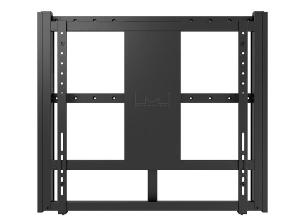 Multibrackets Veggfeste motorisert 160Kg 50 cm høydejustering, 42-110", Sort 