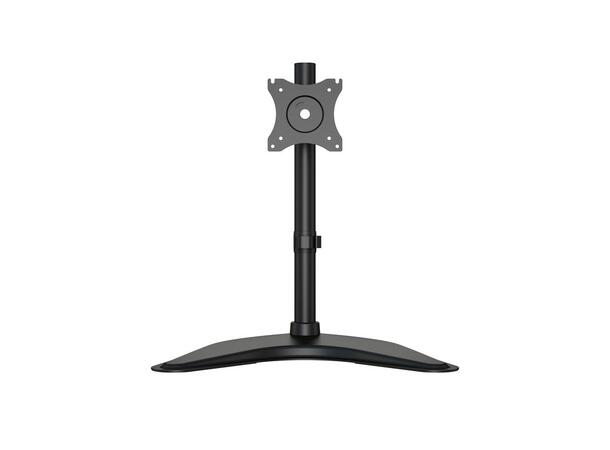 Multibrackets bordstativ Basic Single S Svart, 15"-27", 10kg, Vesa 75, 100 