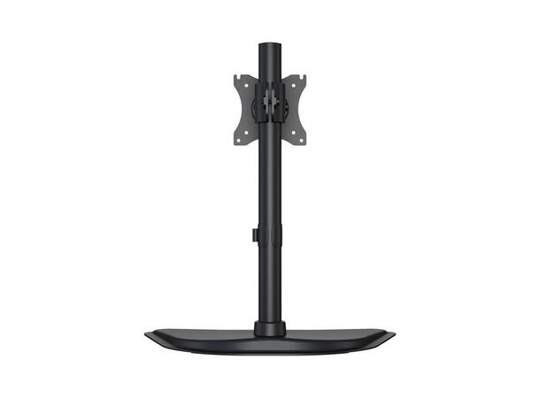 Multibrackets bordstativ Basic Single S Svart, 15"-27", 10kg, Vesa 75, 100 