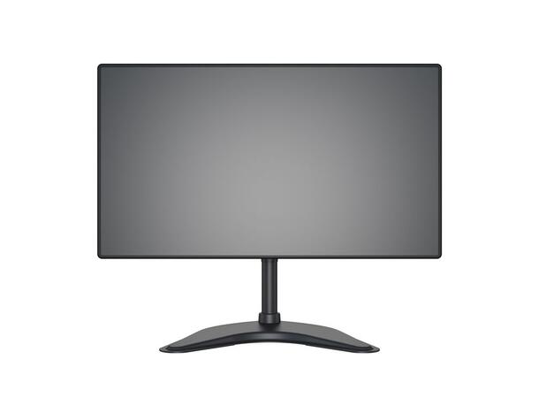 Multibrackets bordstativ Basic Single S Svart, 15"-27", 10kg, Vesa 75, 100 