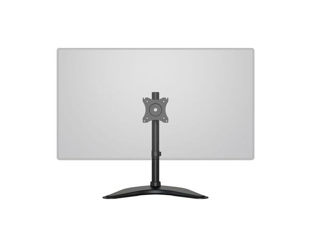 Multibrackets bordstativ Basic Single S Svart, 15"-27", 10kg, Vesa 75, 100 