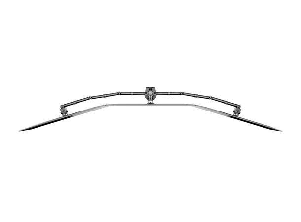 Multibrackets bordstativ Basic triple Svart, 3 x 15"-27", 24kg, Vesa 75, 100 